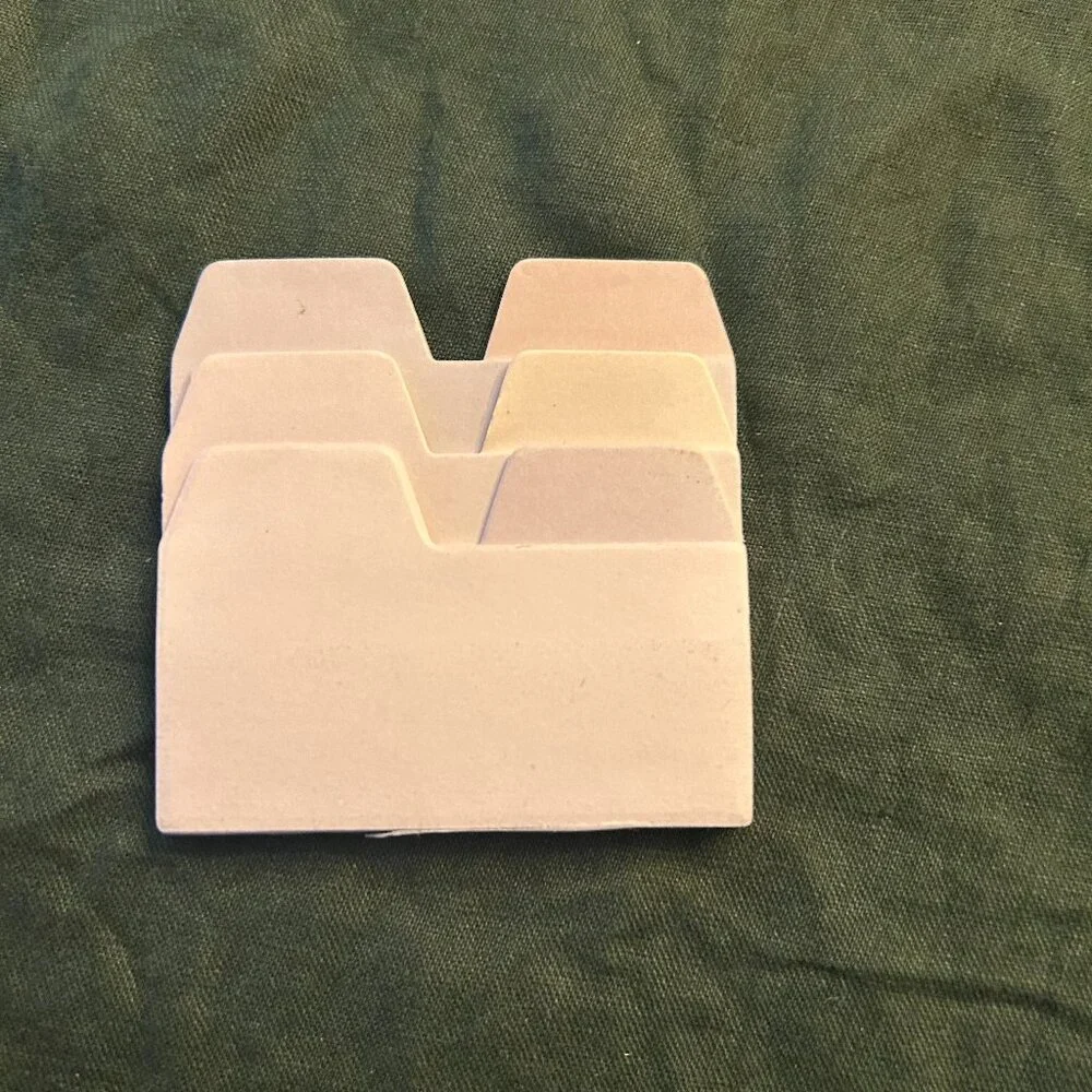 2 sets of side tab page marker sticky notes